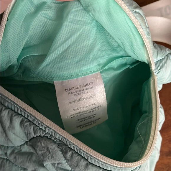 Light Blue Quilted Belt Bag - Picture 3 of 3